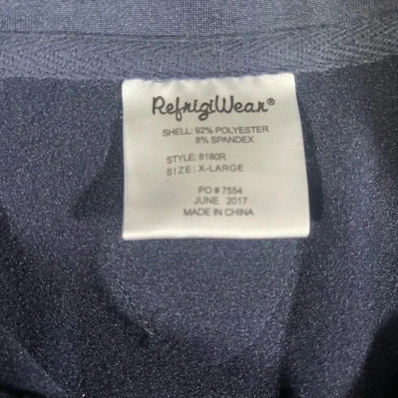 Refrigiwear men’s size XL quarter zip jacket - Picture 3 of 7